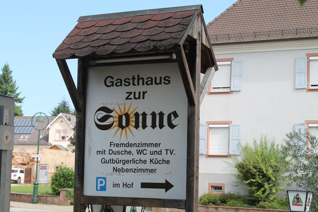 Gasthaus Zur Sonne 프라이부르크 임 브리스가우 외부 사진